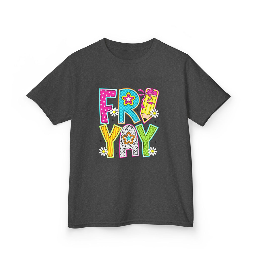 Kids "Fri-Yay" Colorful Celebration Tee