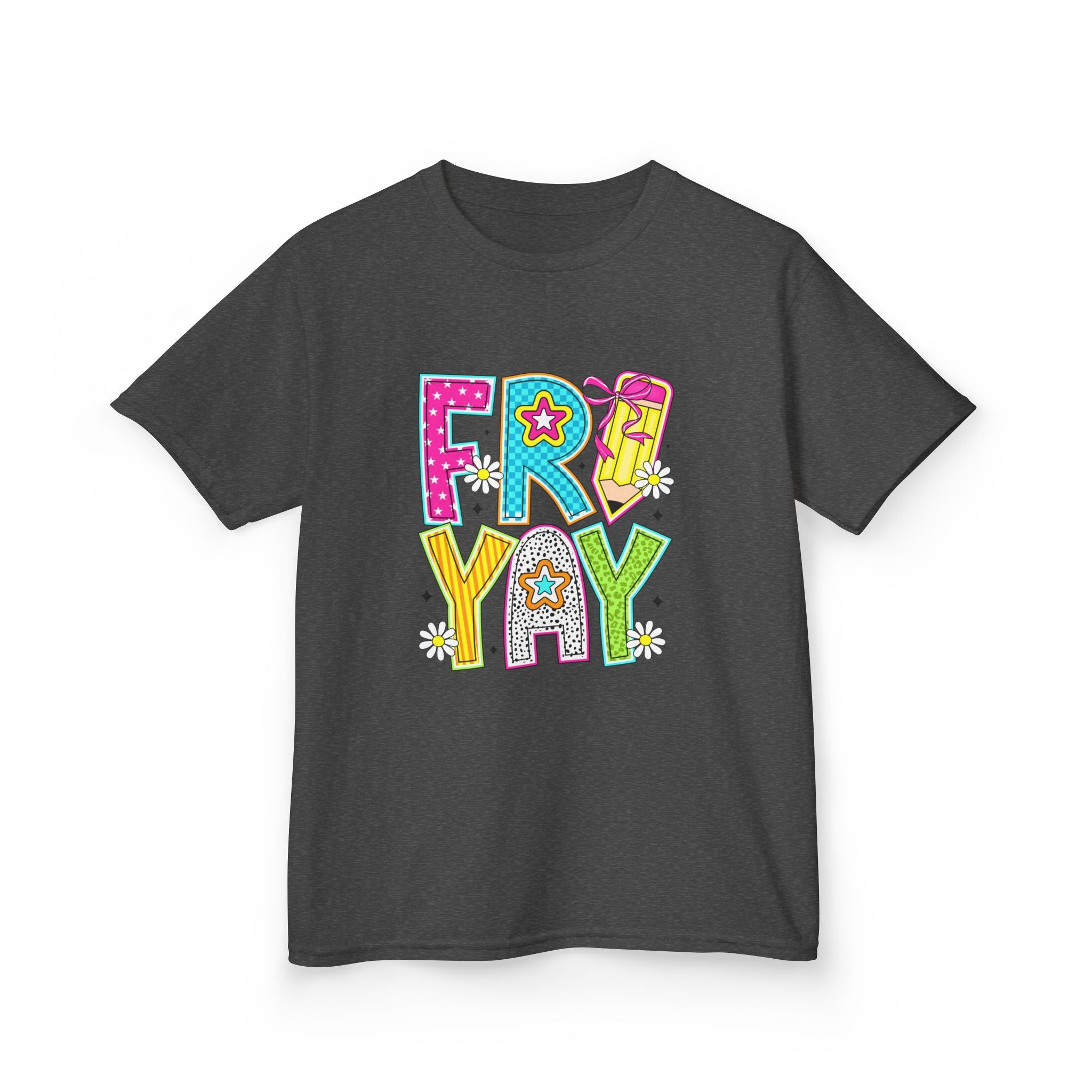 Kids "Fri-Yay" Colorful Celebration Tee