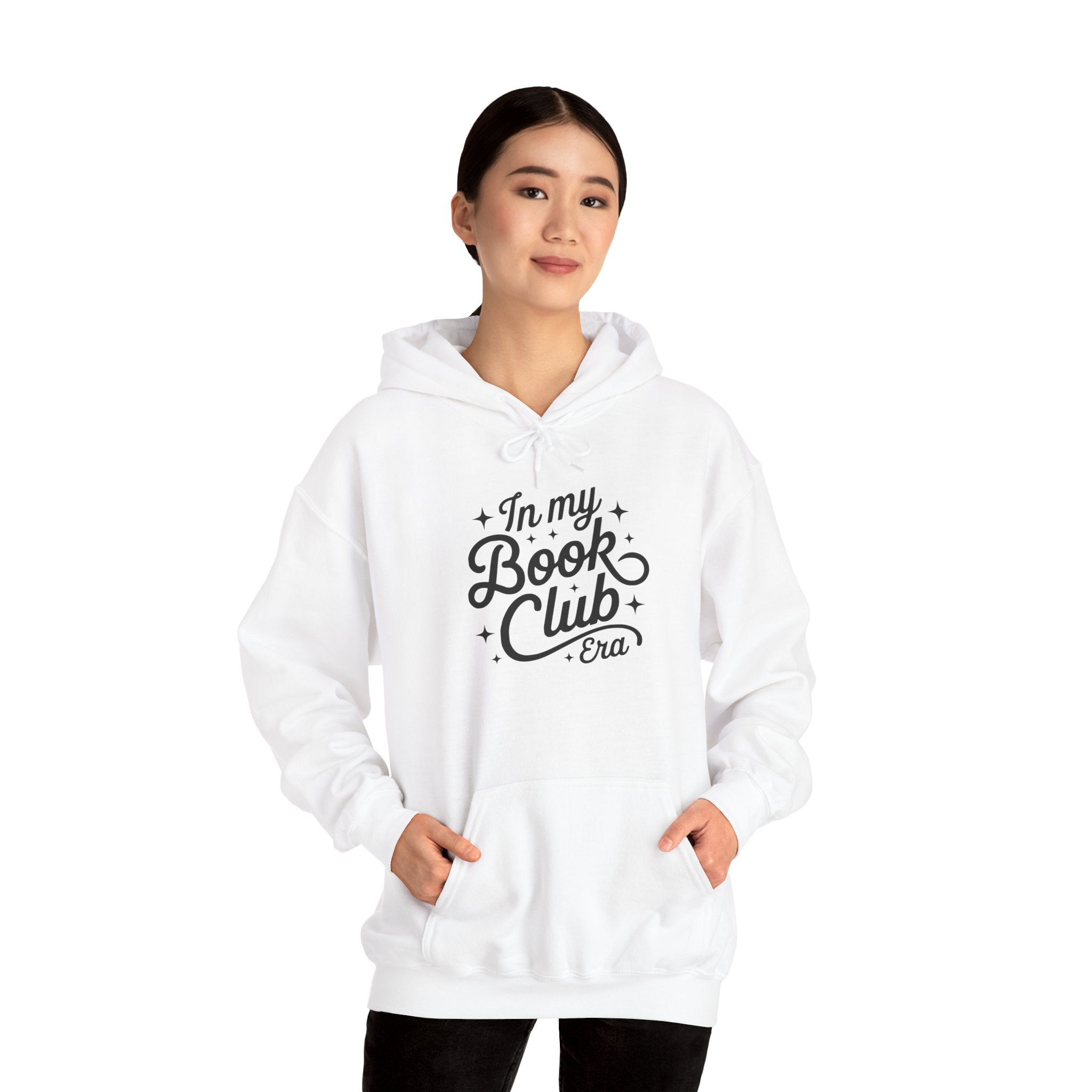 Book Club Hoodie — "In My Book Club Era" Cozy Reader Sweatshirt