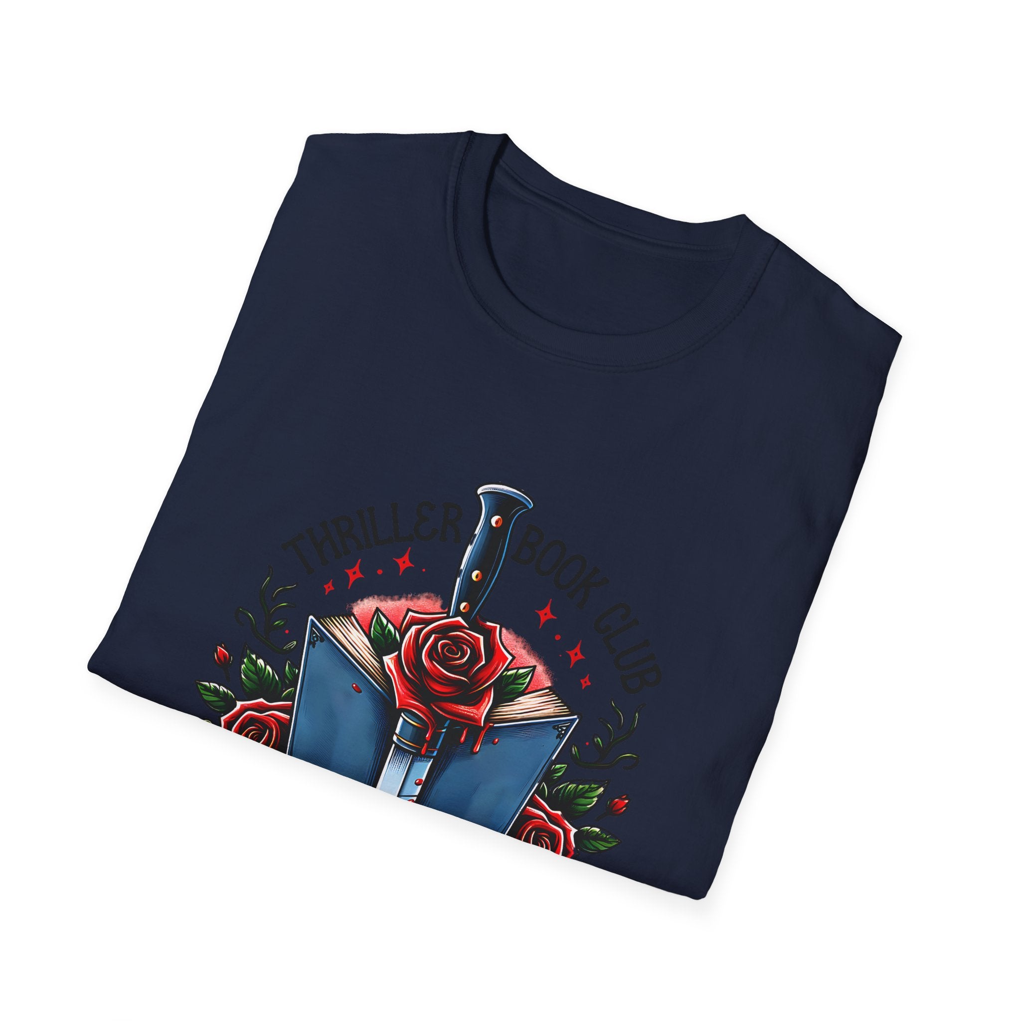 Thriller Book Club T-Shirt — “We Like Our Books Twisted” Graphic Tee
