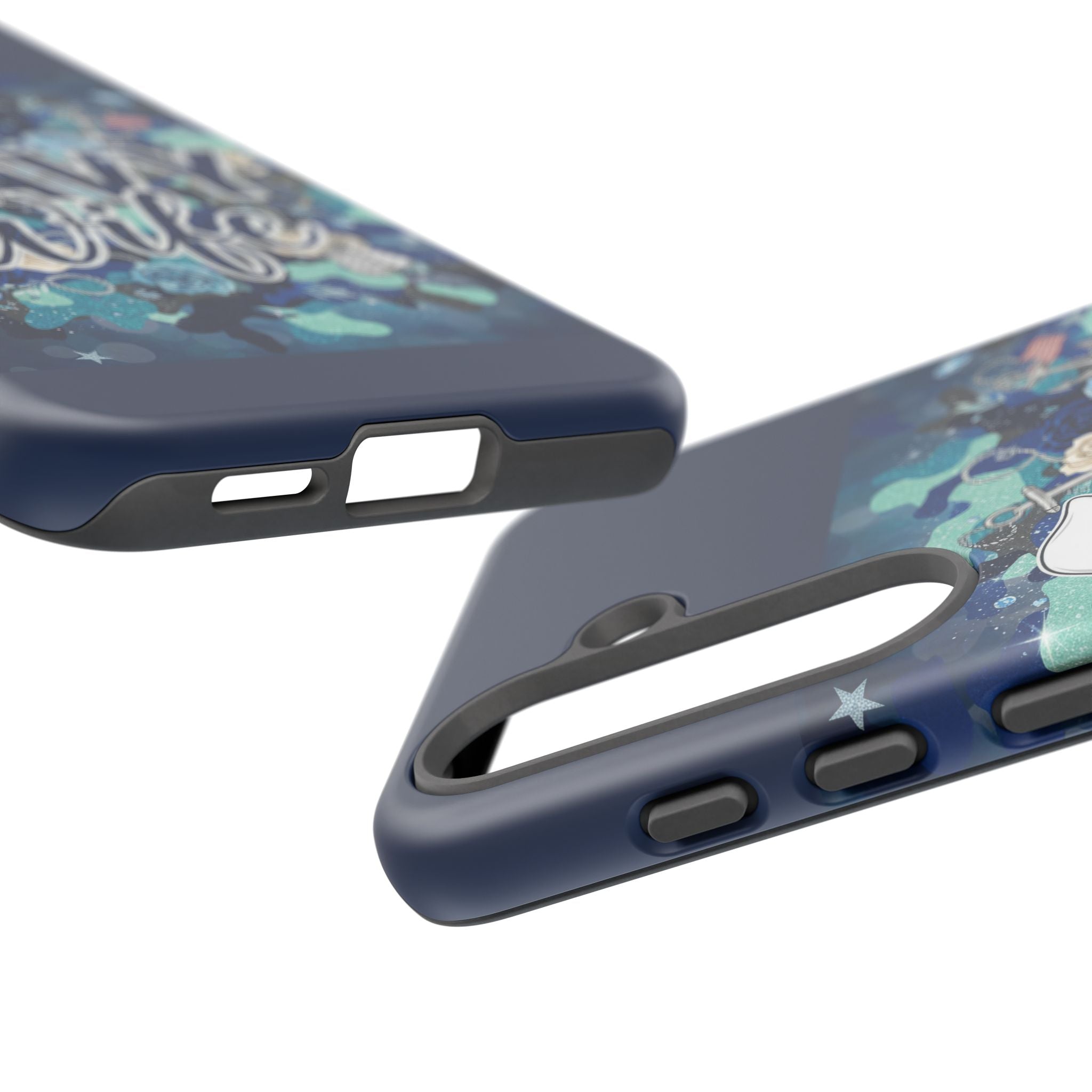 Navy Wife Tough Phone Case — Camouflage Military Tribute Protective Cover