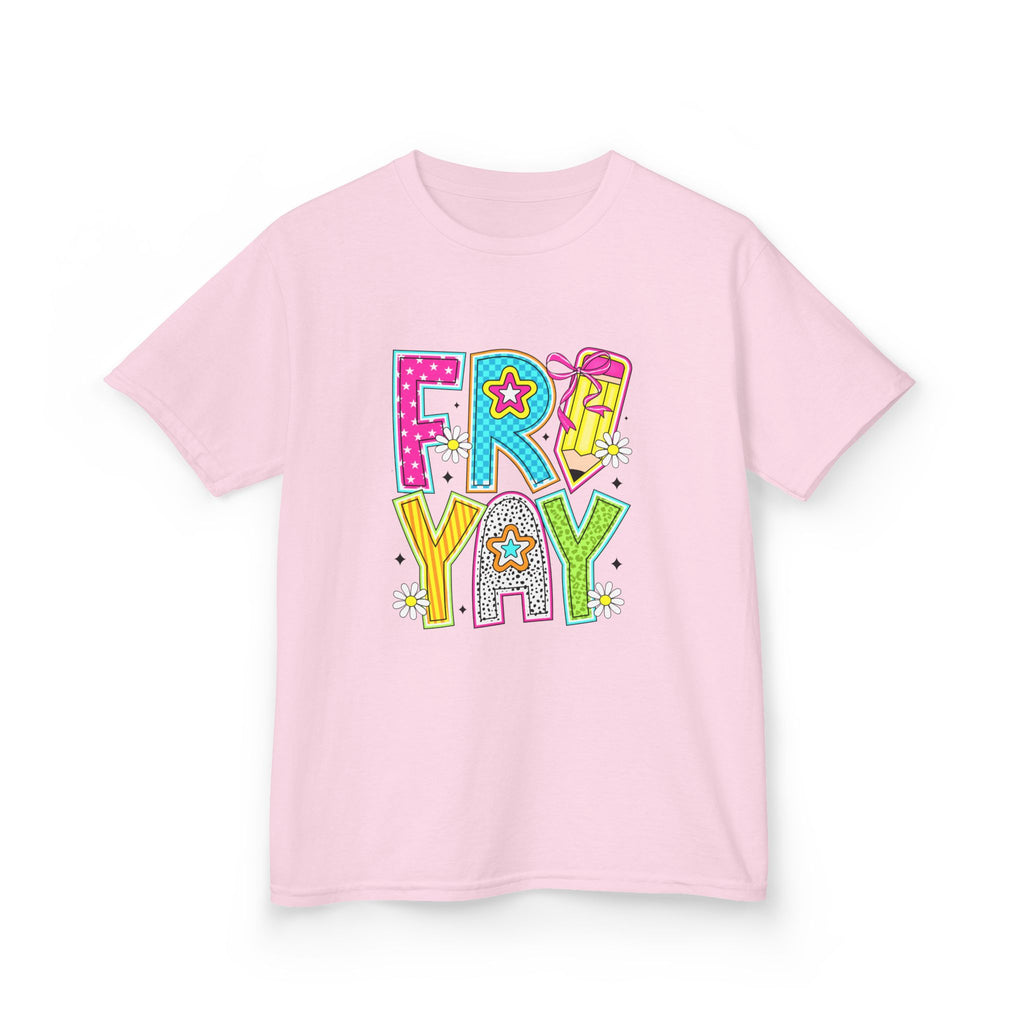 Kids "Fri-Yay" Colorful Celebration Tee