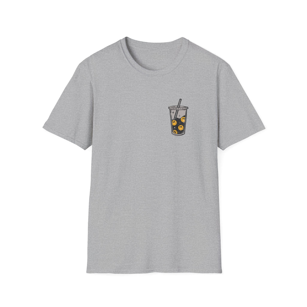 Double-sided Coffee & Hustle T-Shirt — "Drink Some Coffee and Handle Your Business" Graphic Tee