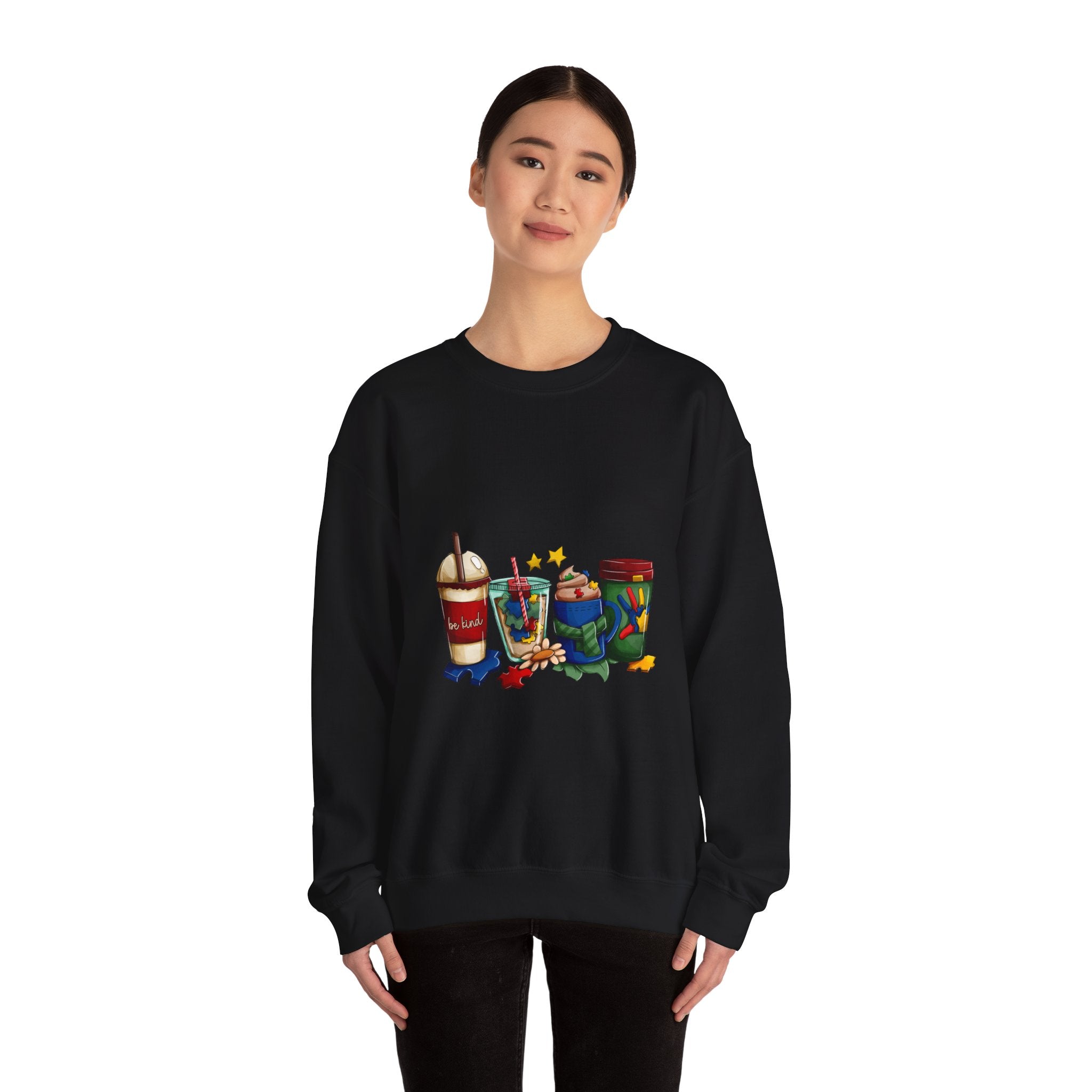 Candy Sodas Crewneck Sweatshirt – Retro Candy Drink Graphic