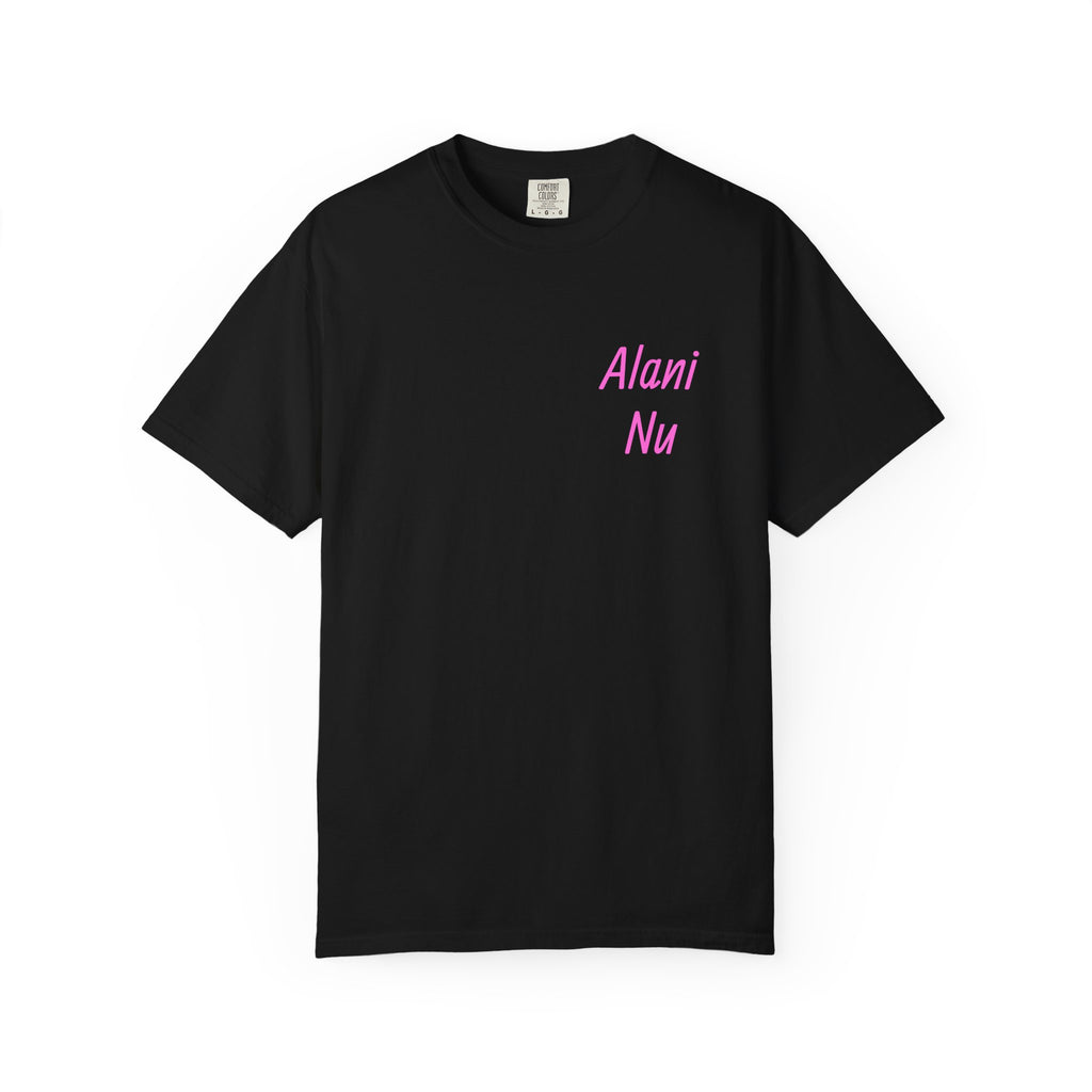 Aloha Nu Graphic T-Shirt — Tropical Hibiscus Drink Design