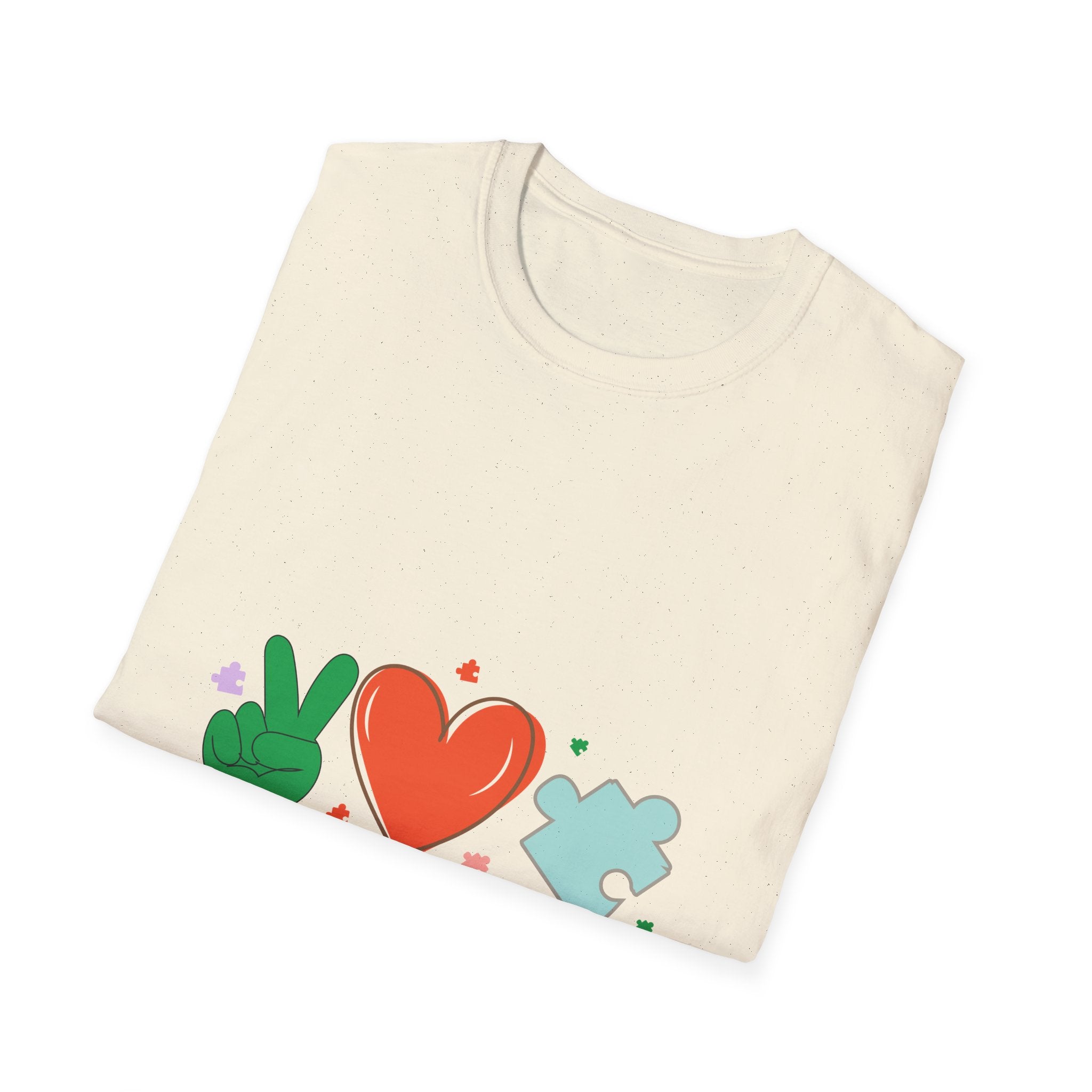 Autism Awareness T-Shirt — Peace • Love • Autism Graphic Shirt