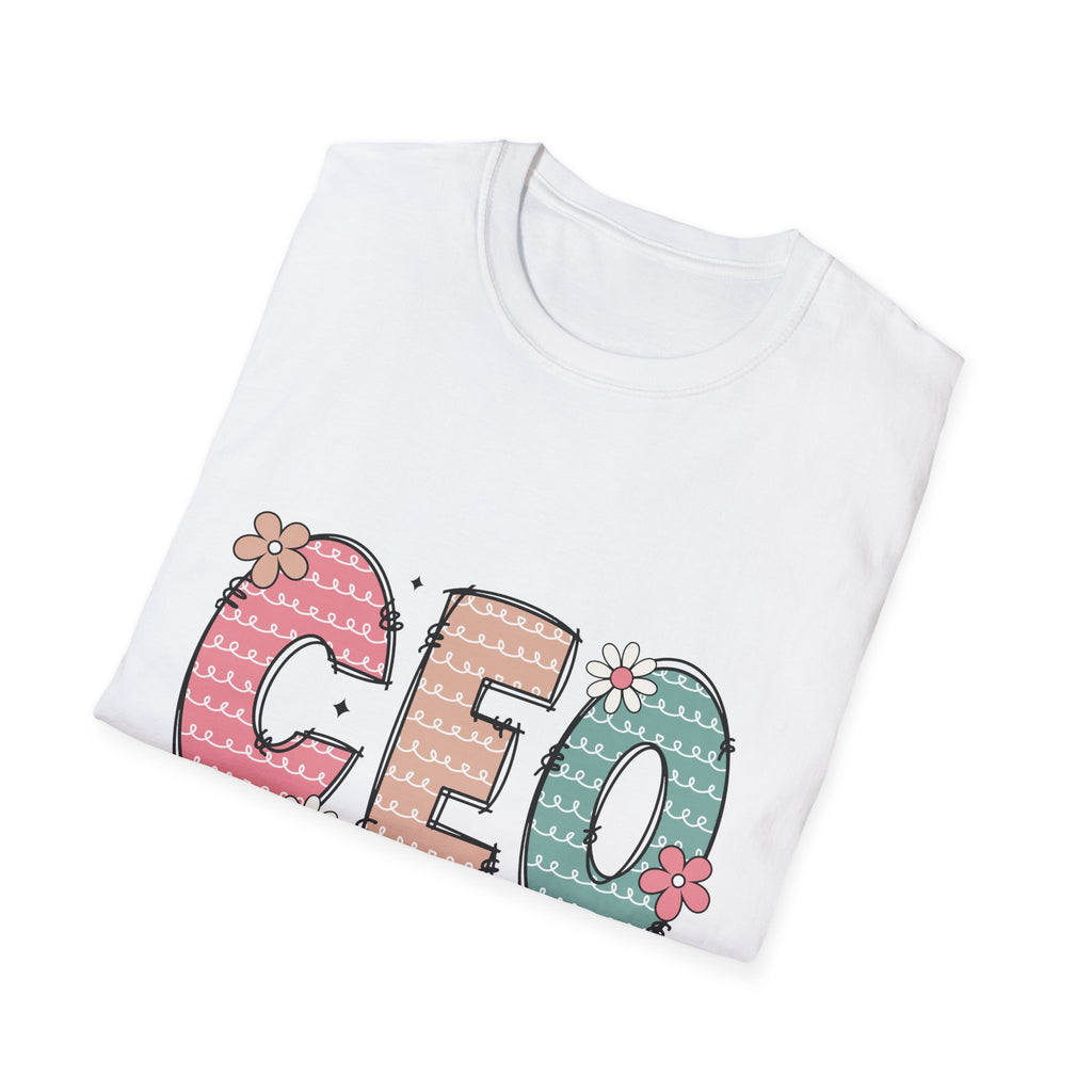 CEO of the House T-Shirt — Cute Pastel Mom/Wife Family Humor Tee