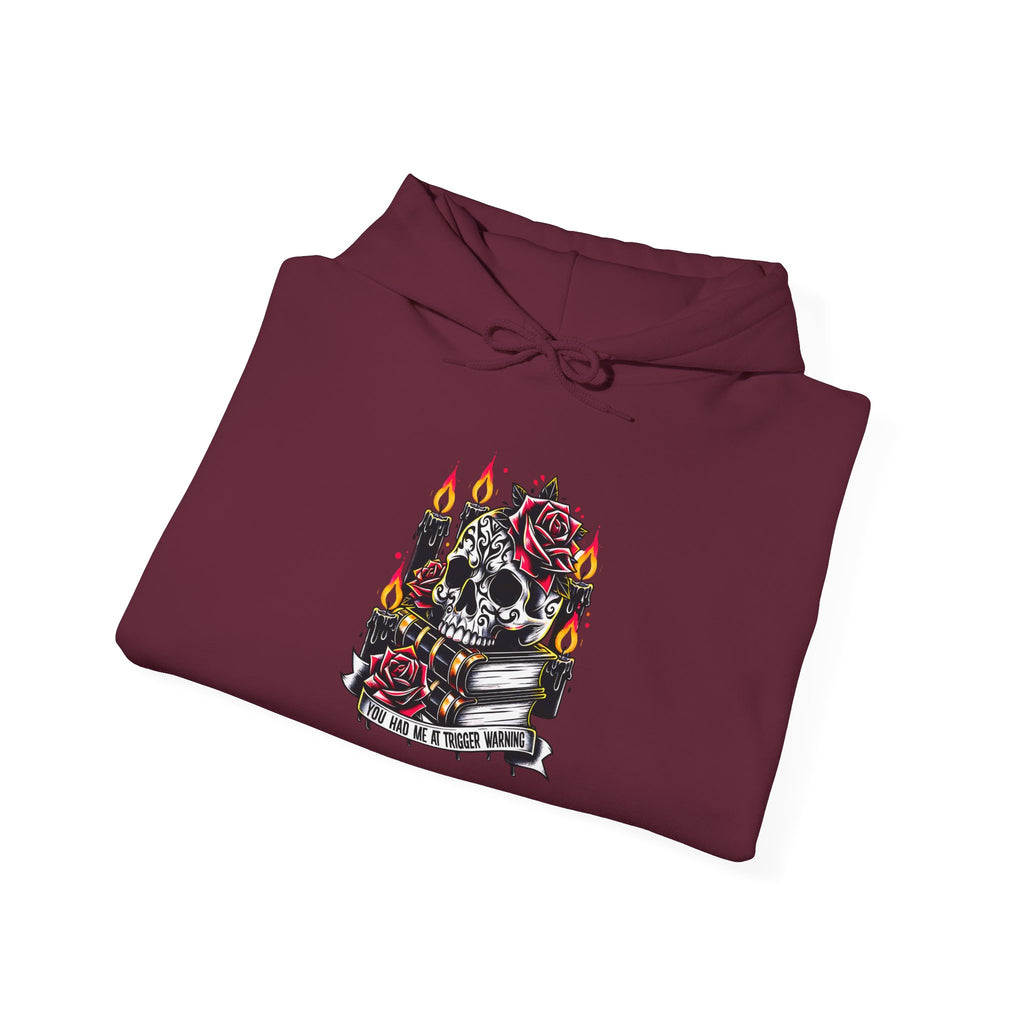 Skull & Roses Candle Memorial Hoodie