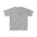 Kids Tee — “You Are Worth It” Minimal Floral Comfort Shirt