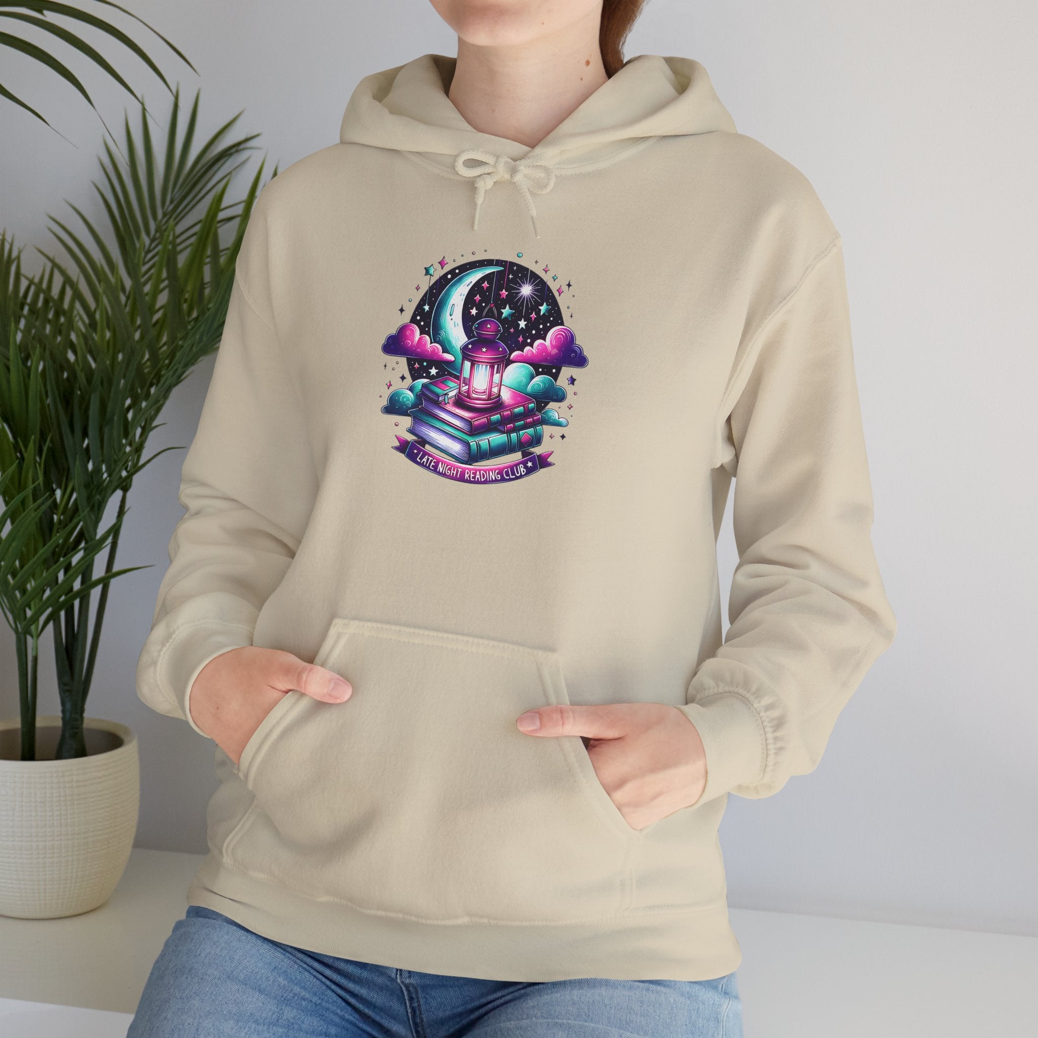 Mystic Book Crystal Ball Hoodie – Cosmic Reader Wizardry Sweatshirt