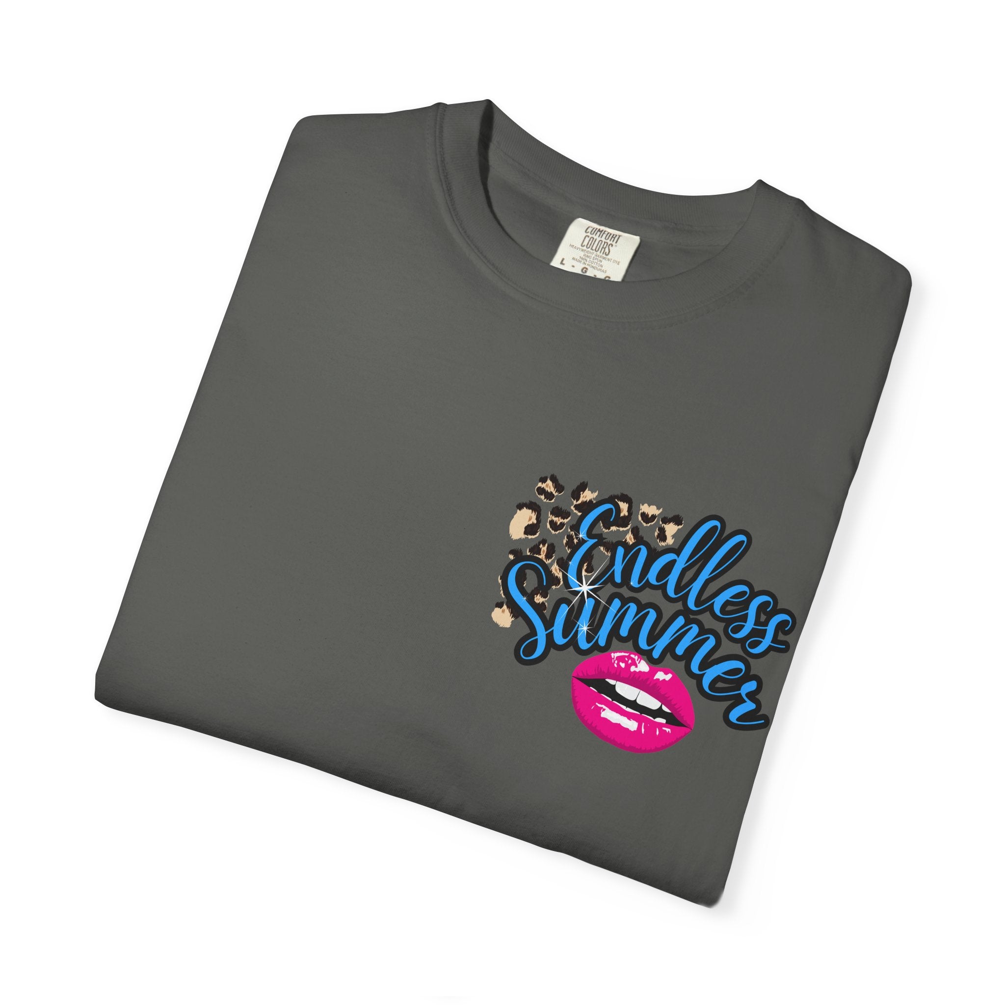 Endless Summer T-Shirt — Retro Lip & Ice Cream Graphic Tee