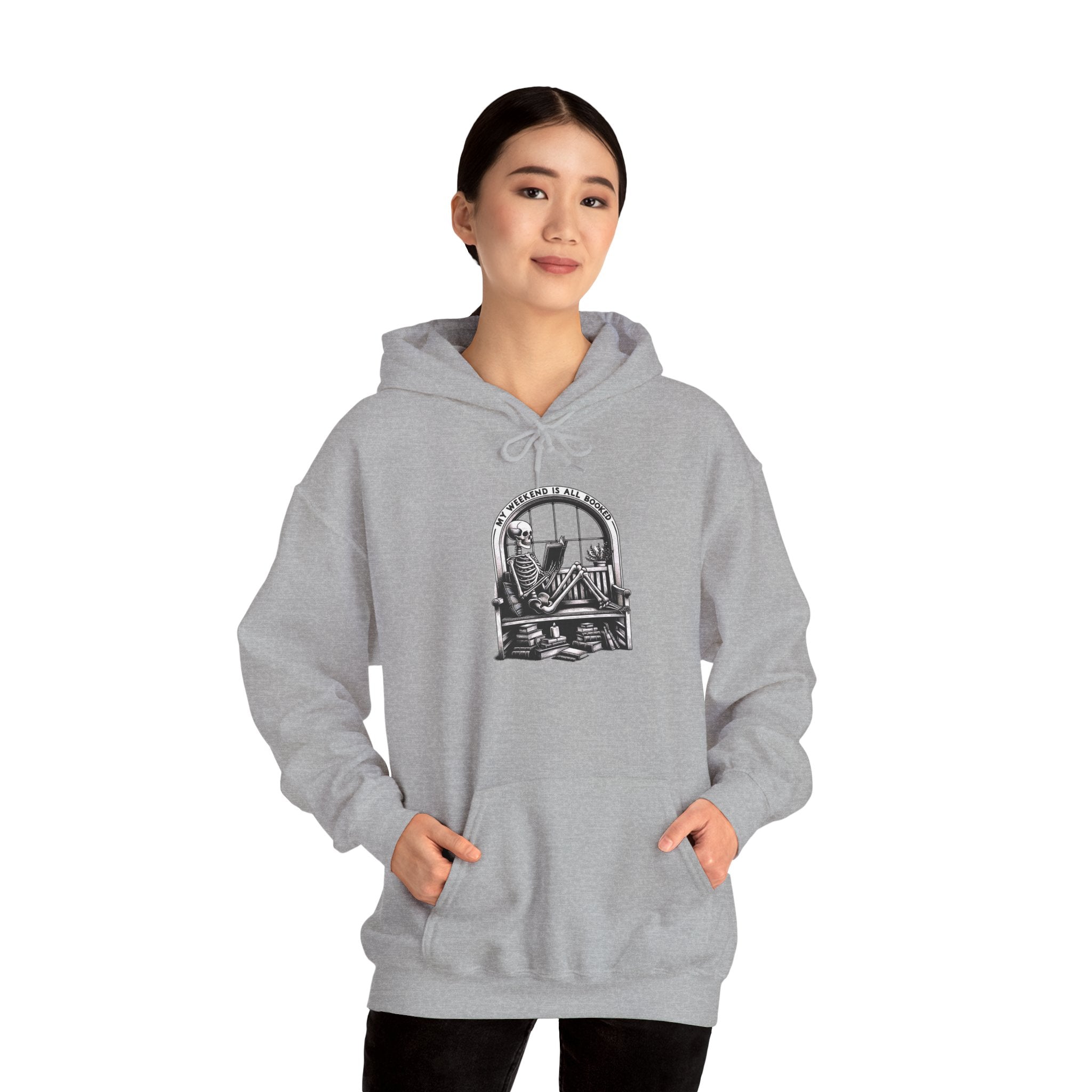 Hoodie — Vintage Observatory Telescope Illustration