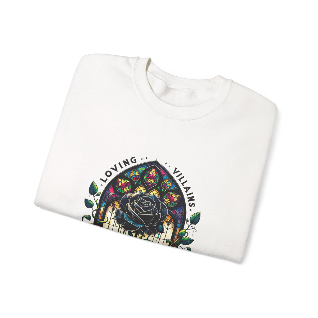 Villains Loving Rose Crewneck Sweatshirt