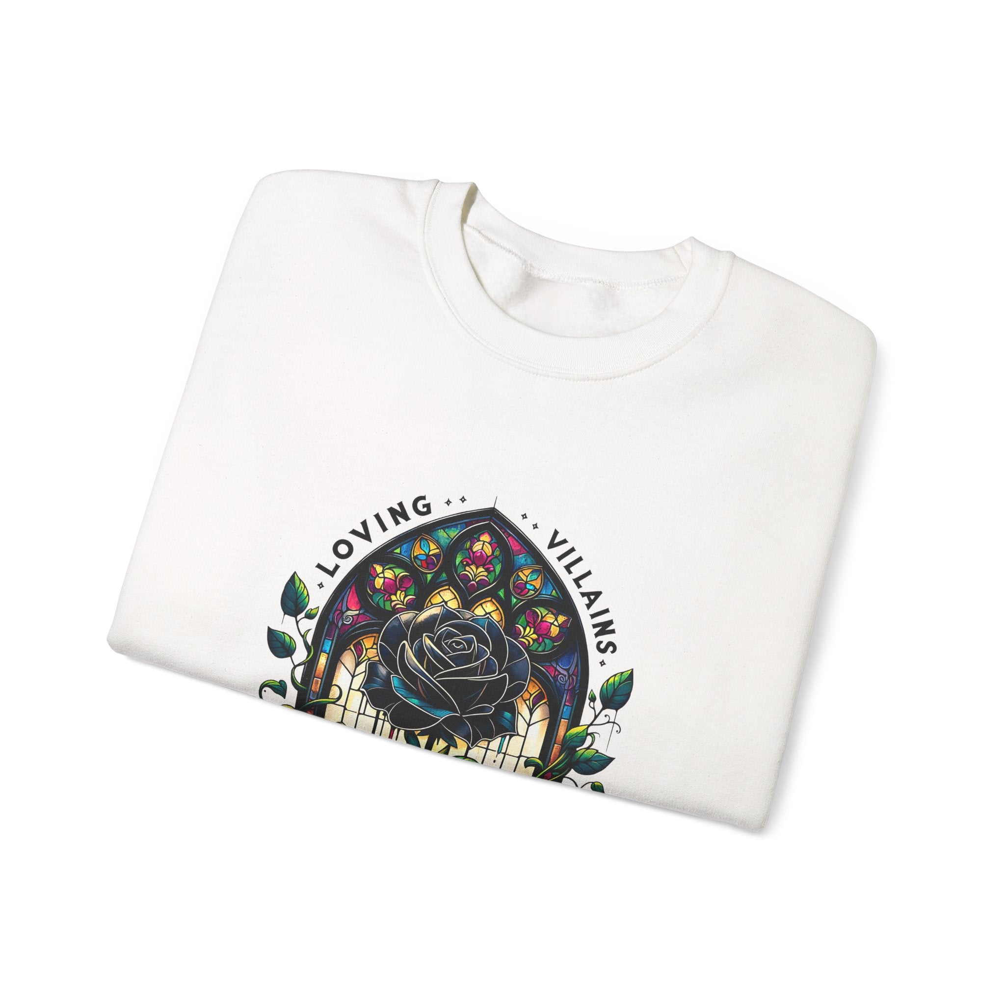 Villains Loving Rose Crewneck Sweatshirt