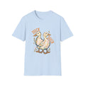 Double-sided Duck Duck Goose T-Shirt — Cute Pastel Duck & Goose Graphic Tee