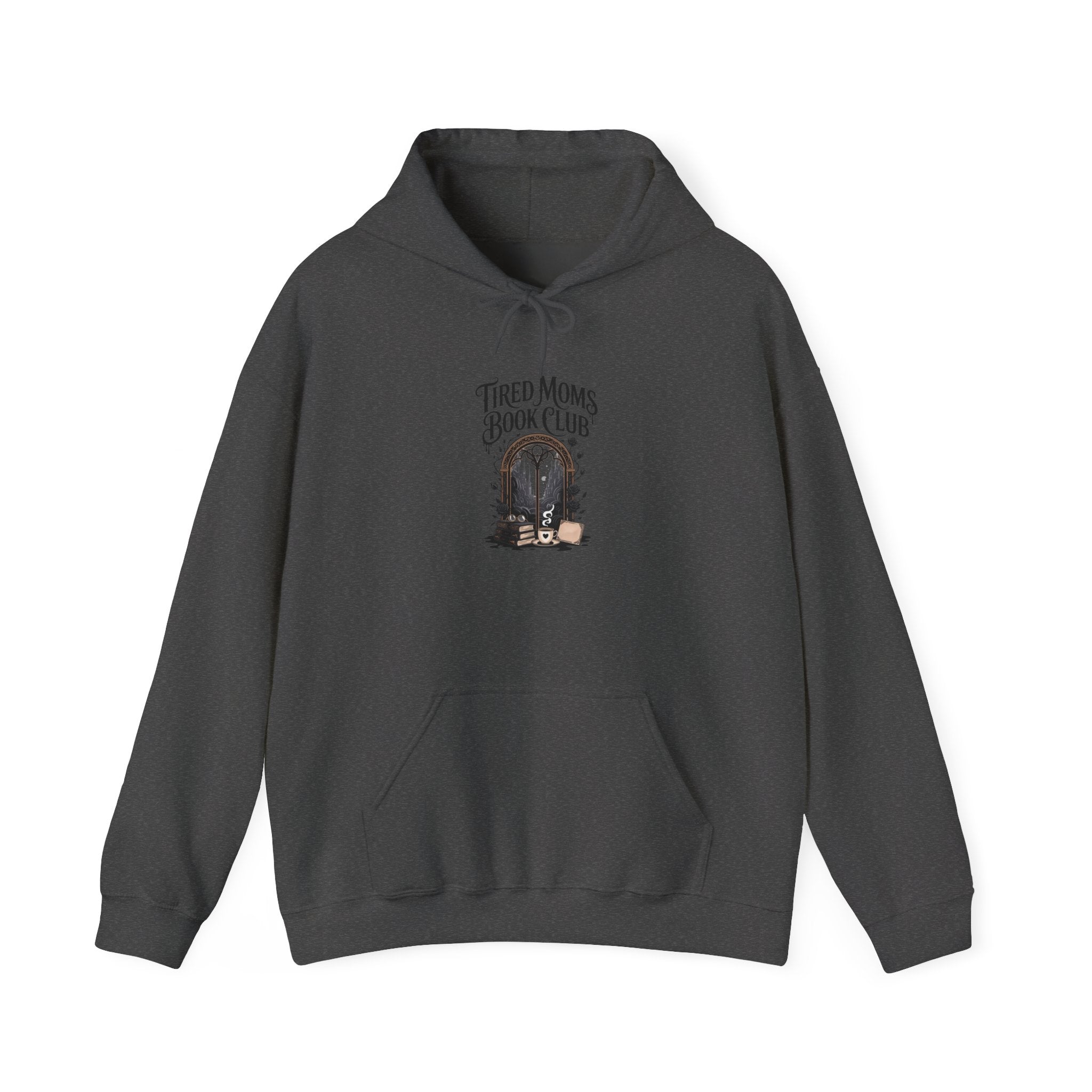 Tired Moms Book Club Hoodie – Cozy Literary Mom Sweatshirt