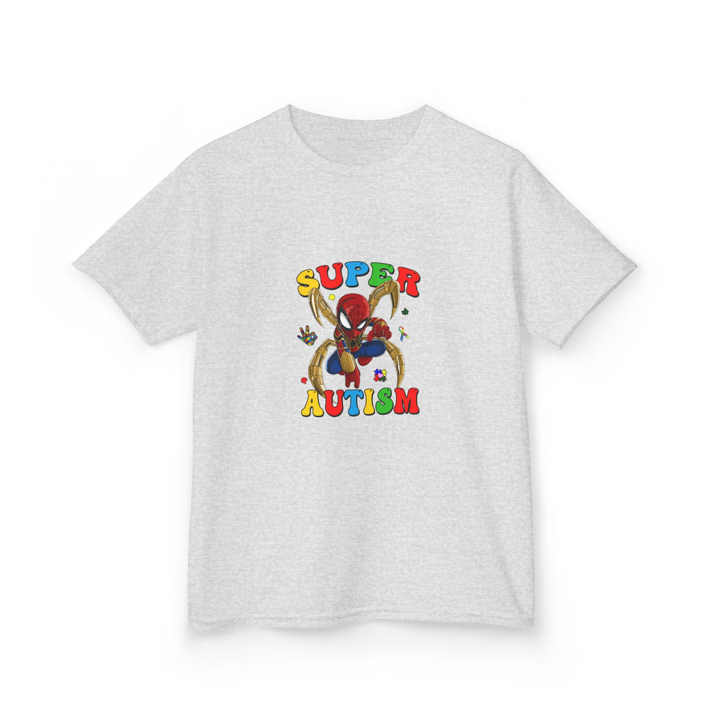 Kids T-Shirt — "Super Autism" Colorful Puzzle Bunny Tee