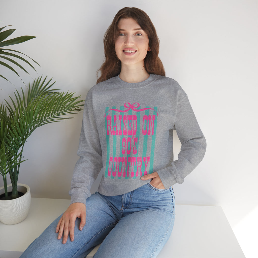 Raised on Big Country Crewneck Sweatshirt