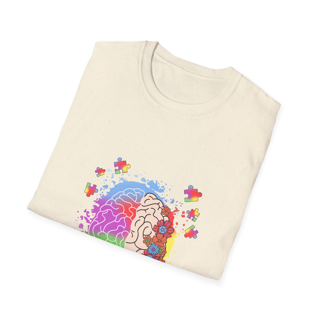 Autism Awareness Brain Puzzle T-Shirt