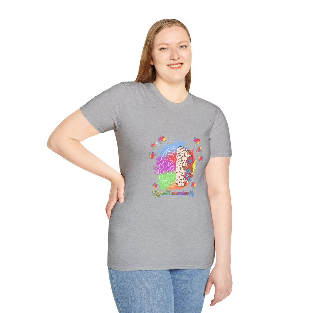 Autism Awareness Brain Puzzle T-Shirt