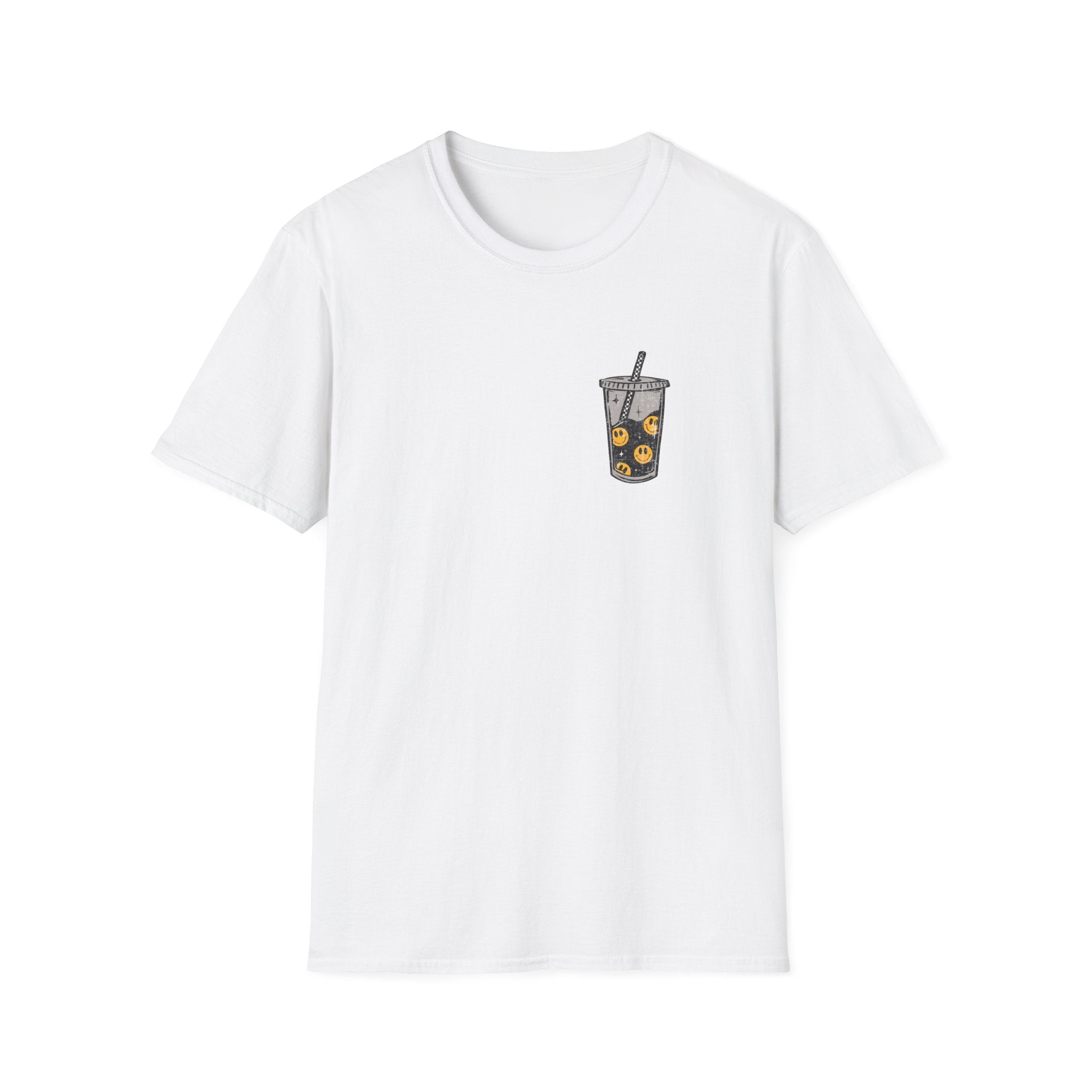 Double-sided Coffee & Hustle T-Shirt — "Drink Some Coffee and Handle Your Business" Graphic Tee