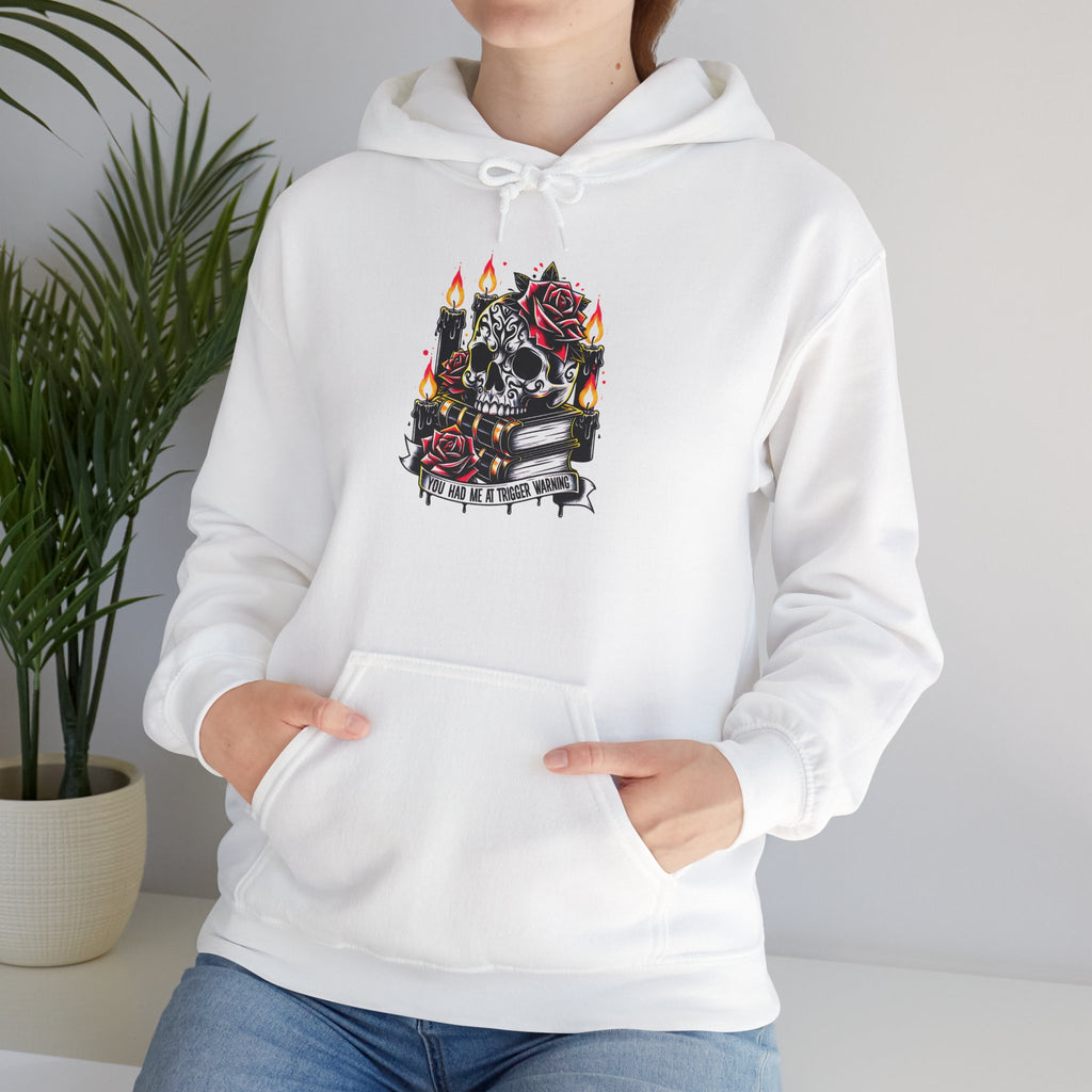Skull & Roses Candle Memorial Hoodie