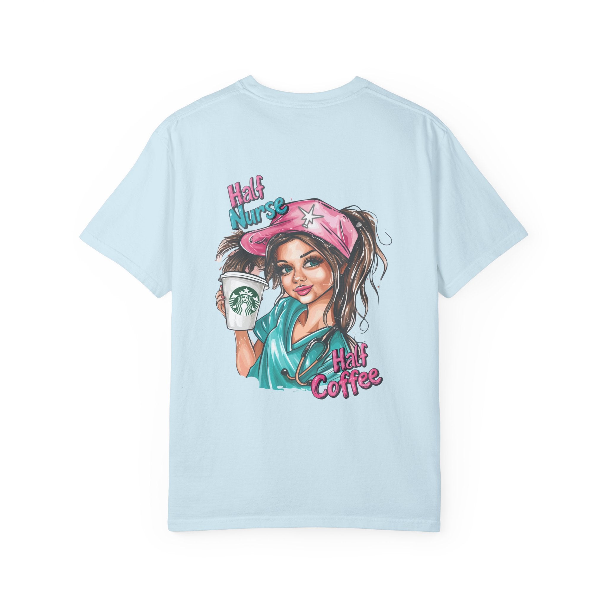 Half Nurse Half Coffee T-Shirt