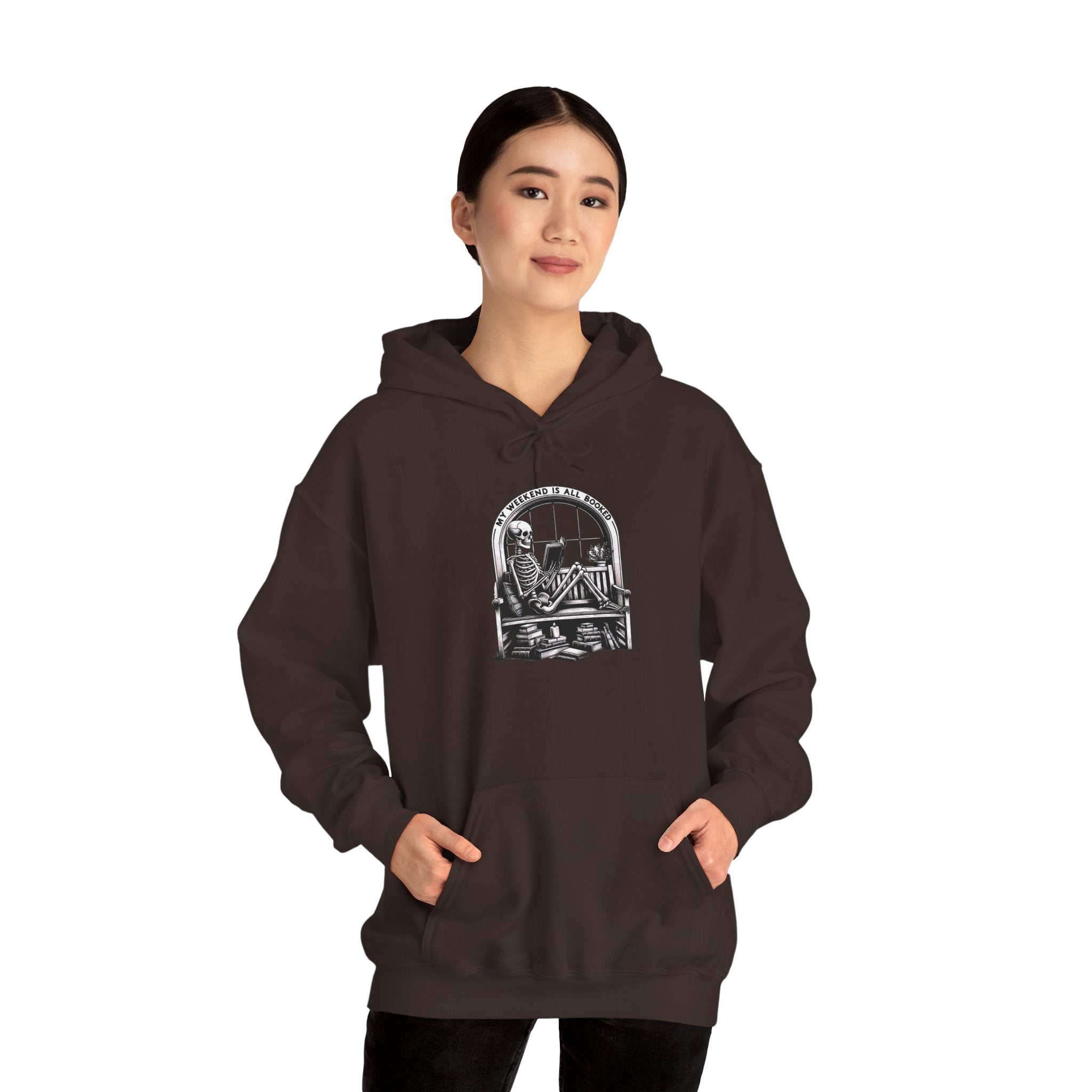 Hoodie — Vintage Observatory Telescope Illustration