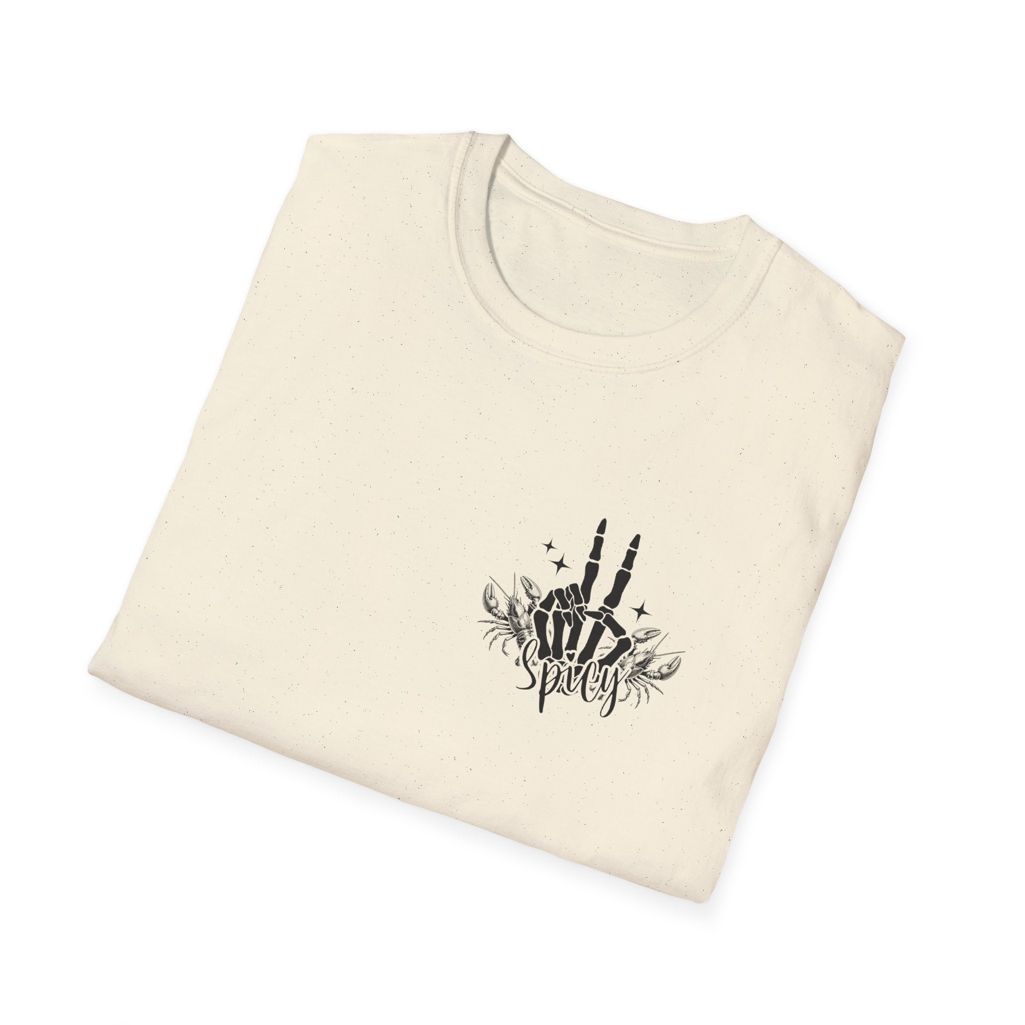 Double-sided Skeleton Woman Holding Lobster Tee — "I’m Not a Hot Mess, I’m a Hot Disaster" Graphic T-Shirt