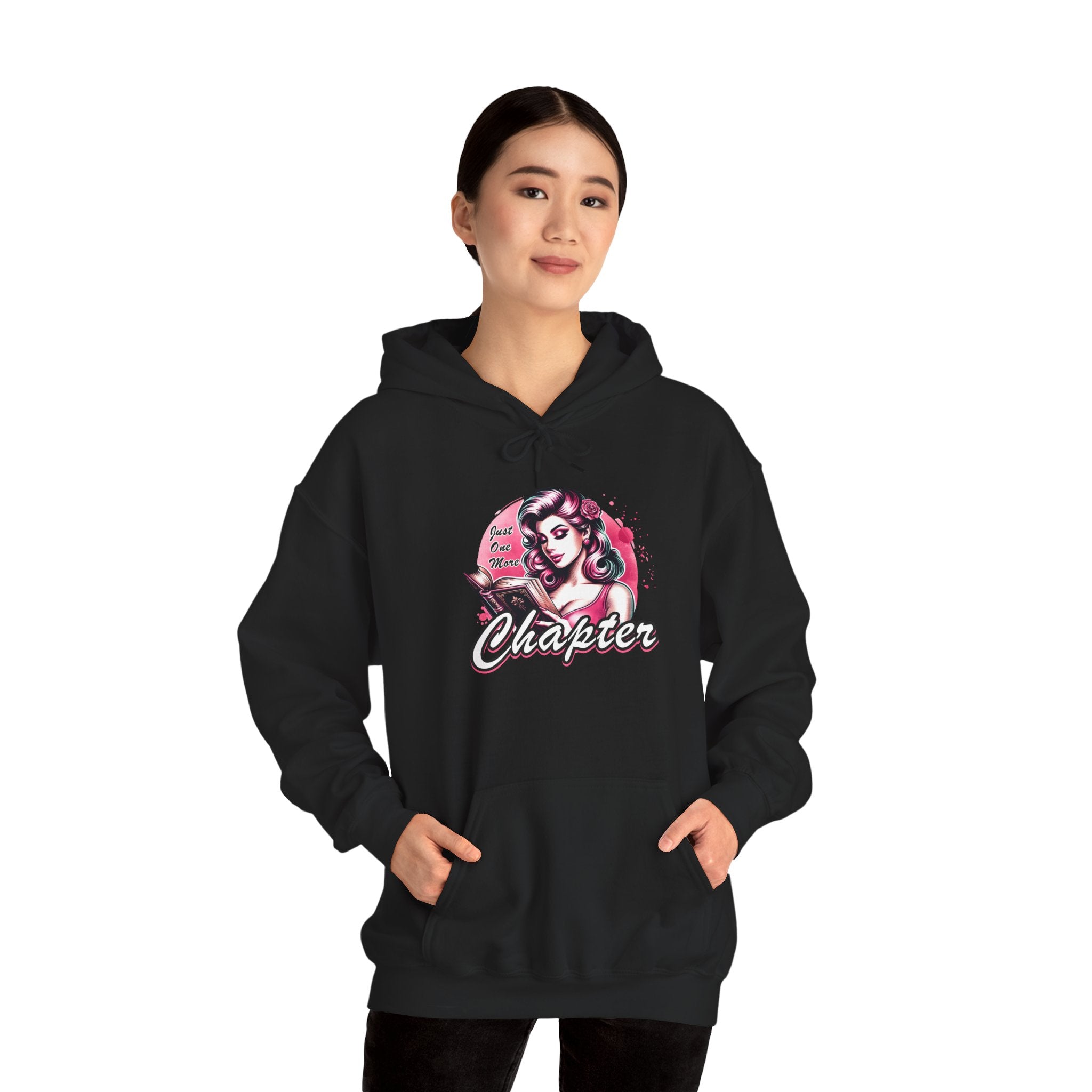 Hoodie — Retro Pinup 'Chapter' Graphic Crewneck Hoodie