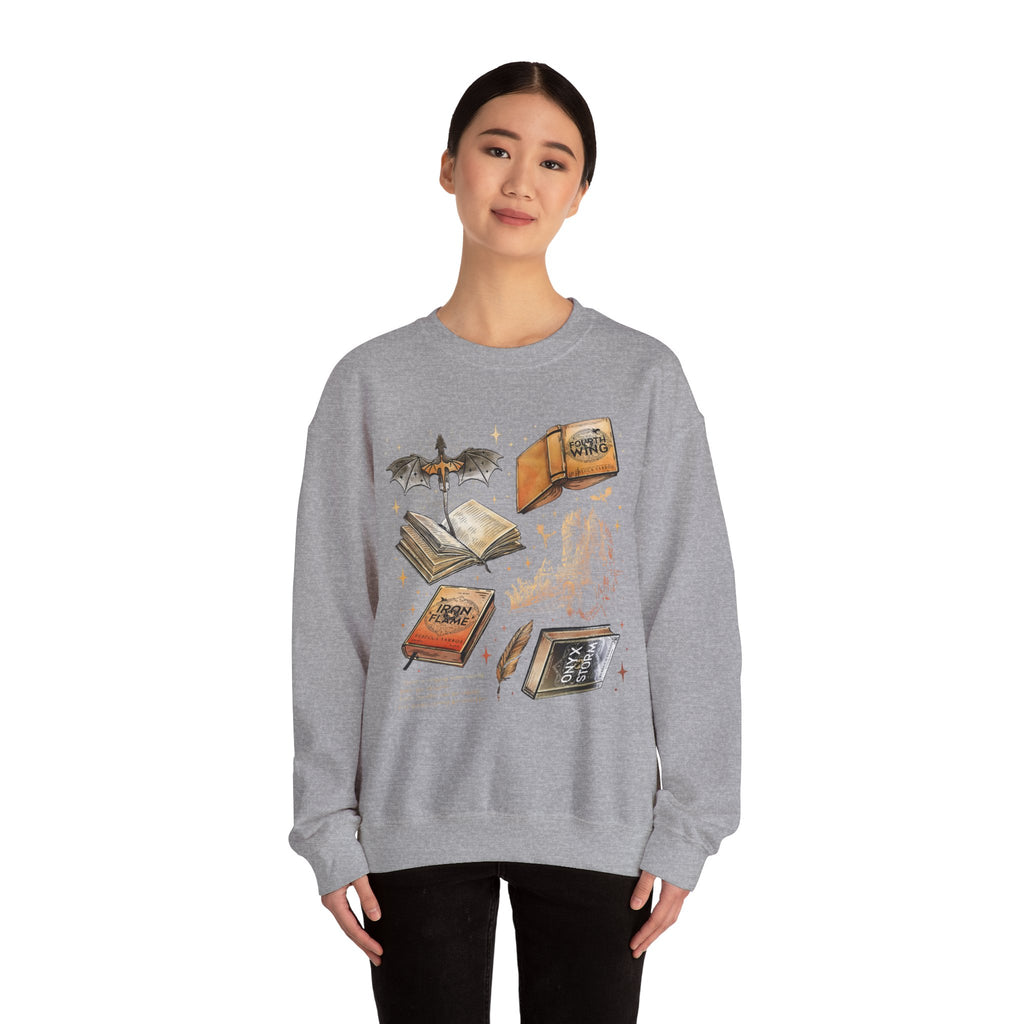 Bookish Dragon Crewneck Sweatshirt