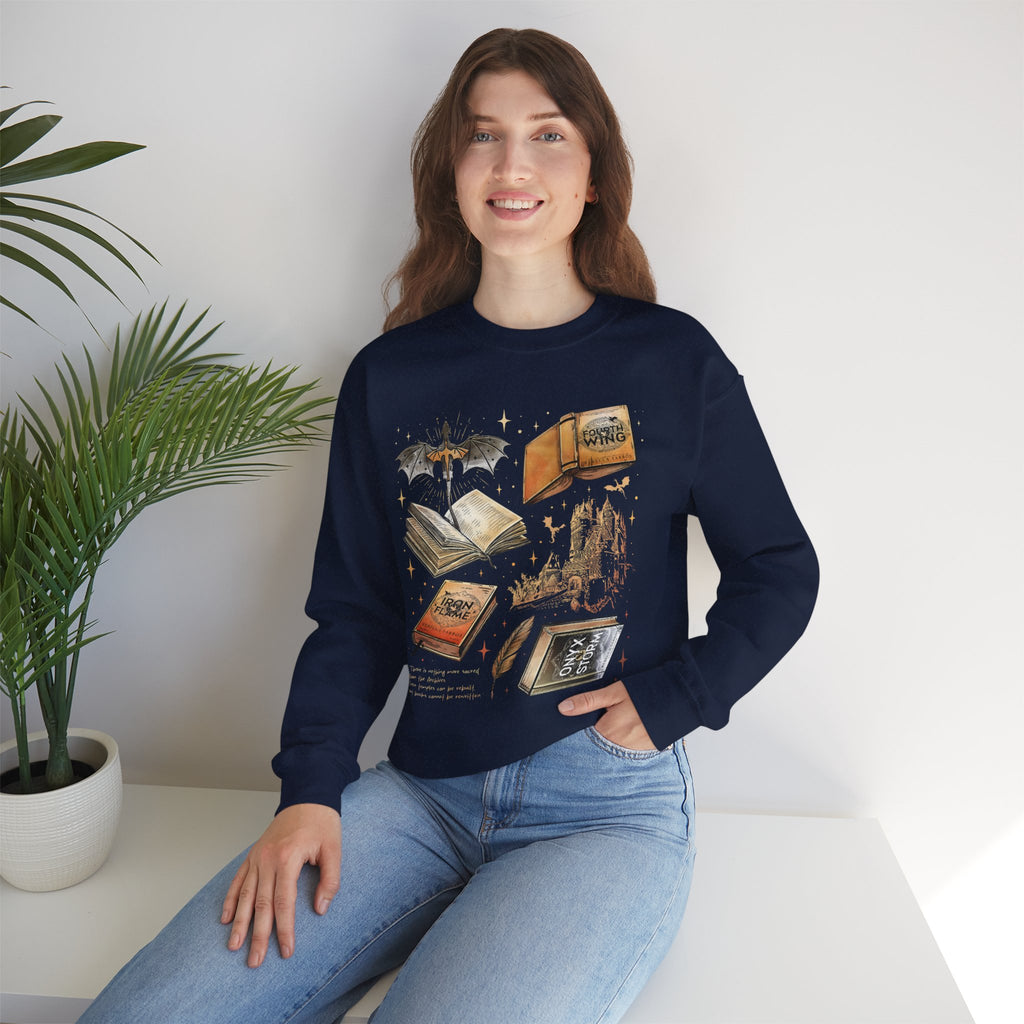 Bookish Dragon Crewneck Sweatshirt