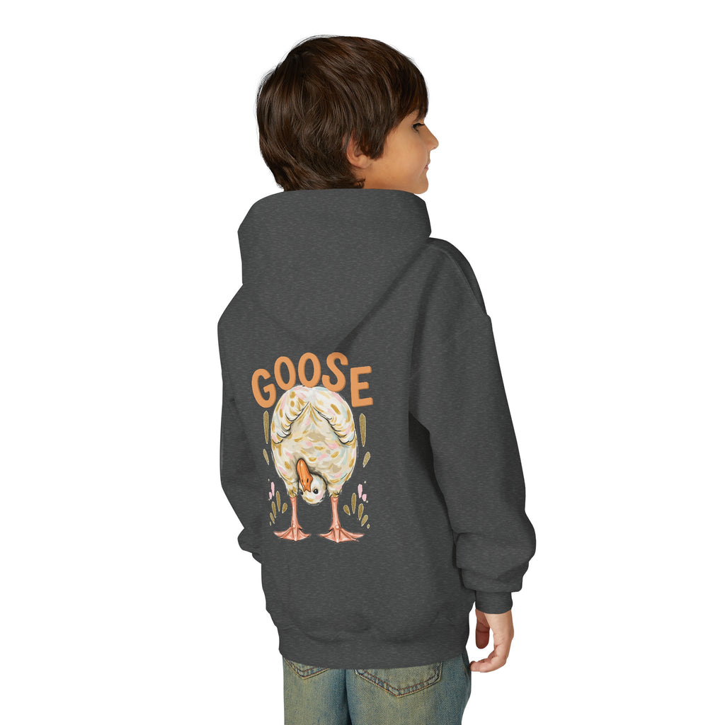 Youth Hoodie — Cute 'Duck Duck Goose' Watercolor Ducks Pullover