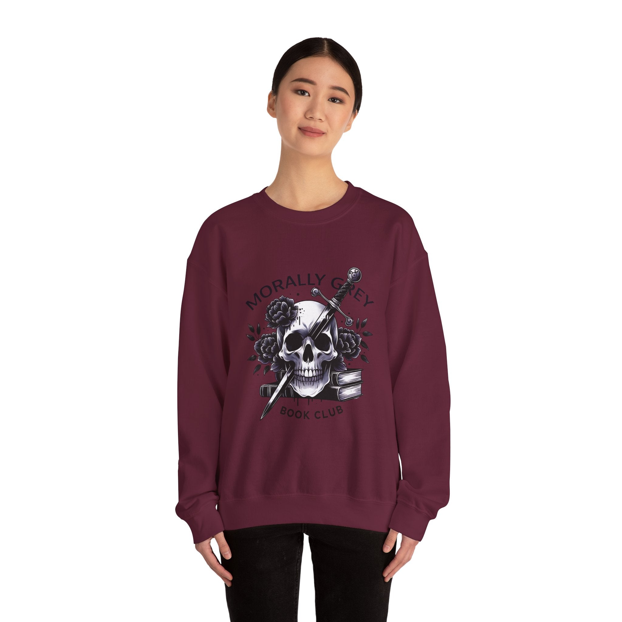 Skull & Dagger "Morally Grey" Book Club Sweatshirt