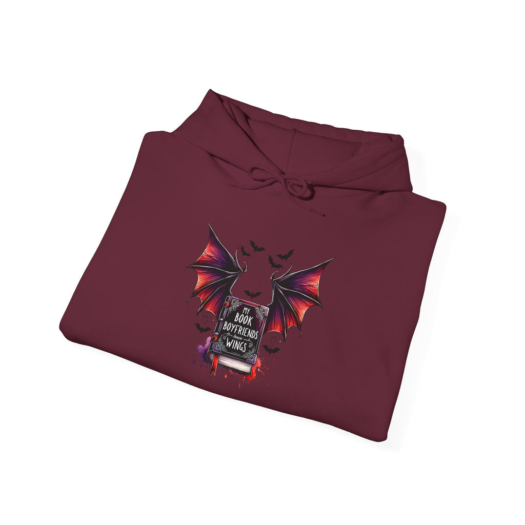 Gothic Bat Graveyard Hoodie — "Rest in Blood" Vampire Graphic Sweatshirt