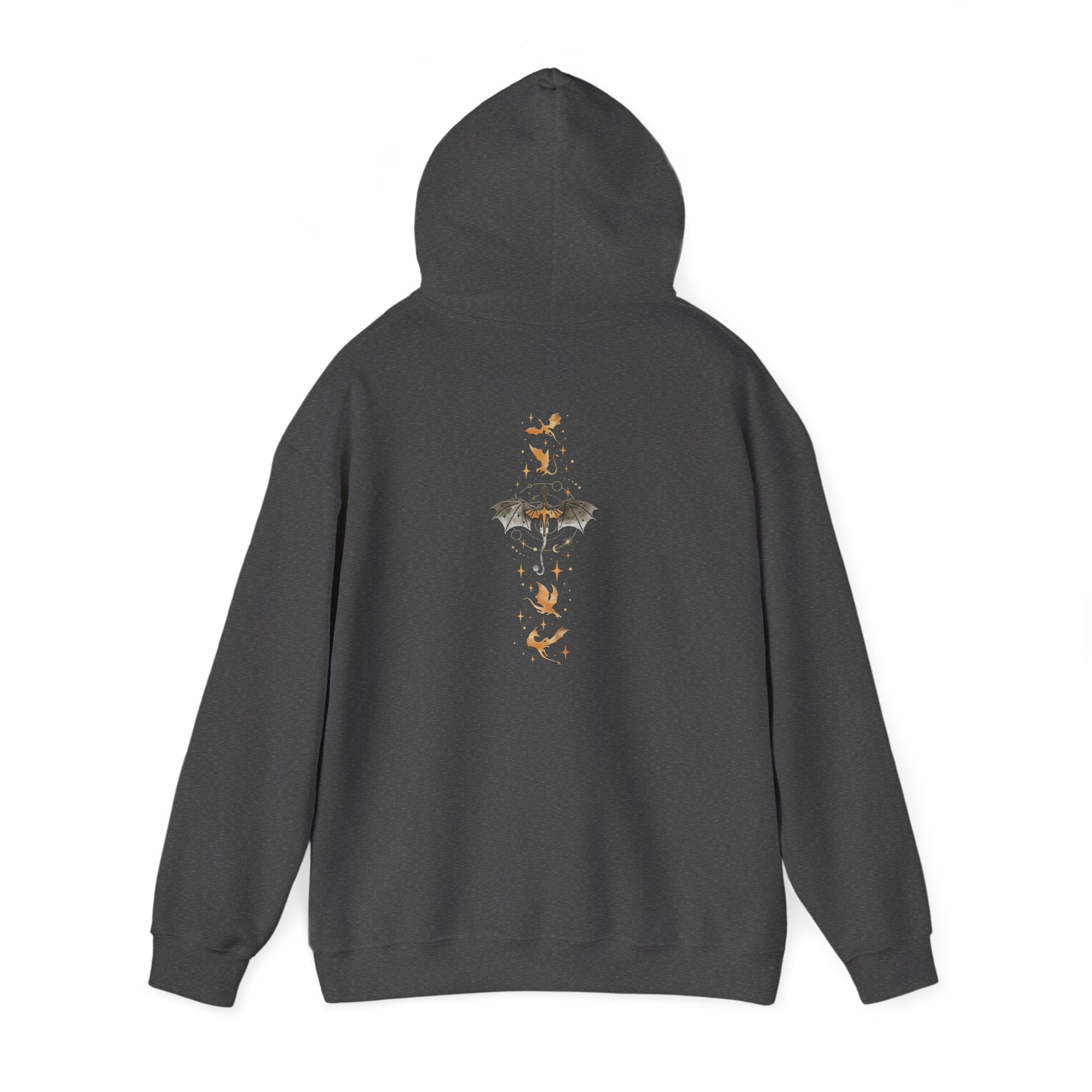 Bookish Bat Hoodie — Vintage Flying Books Graphic Pullover