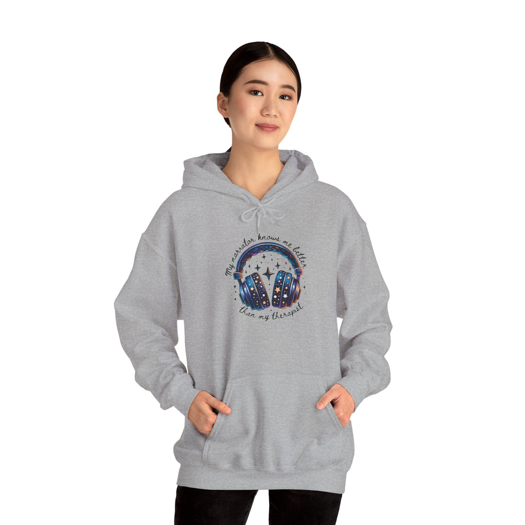 Galaxy Headphones Hoodie — "Listen to the Universe" Graphic Sweatshirt