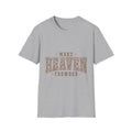 Make Heaven Crowded T-Shirt — Christian Faith Leopard Print Tee