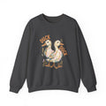 Double-sided Duck Duck Goose Crewneck Sweatshirt – Cute Watercolor Ducks Graphic