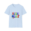 Children's Autism Awareness T-Shirt — "I Am His Voice, He Is My Heart" Colorful Design