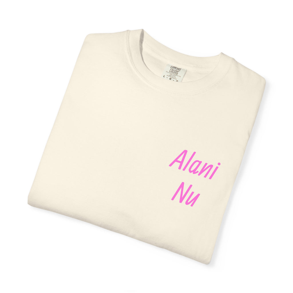 Alani Nu Graphic T-Shirt — Pink XOXO Candy & Lip Design