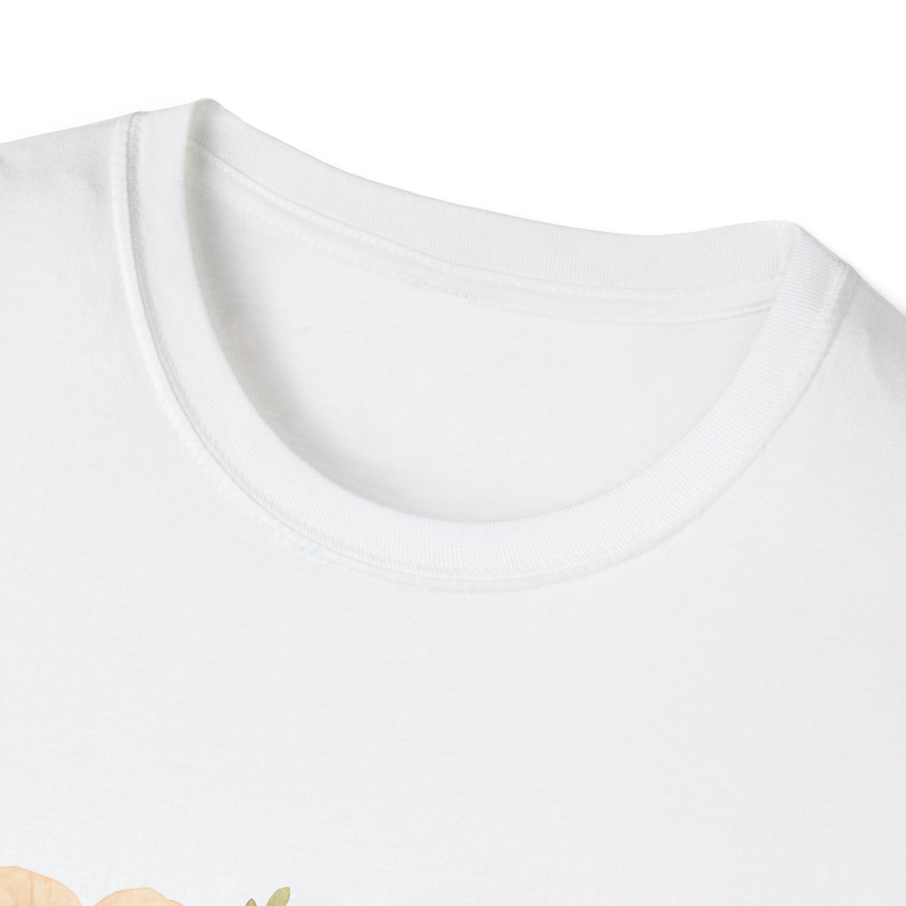 T-Shirt — "Introverted But Willing to Discuss Books" Floral Book Lover Tee