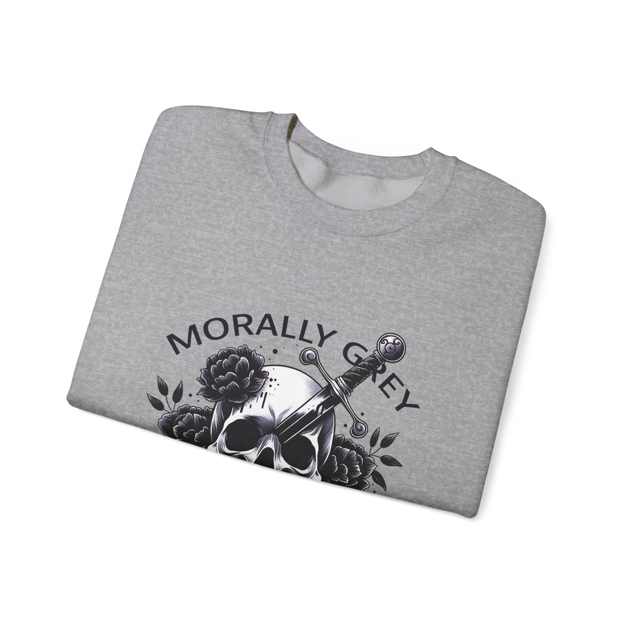 Skull & Dagger "Morally Grey" Book Club Sweatshirt