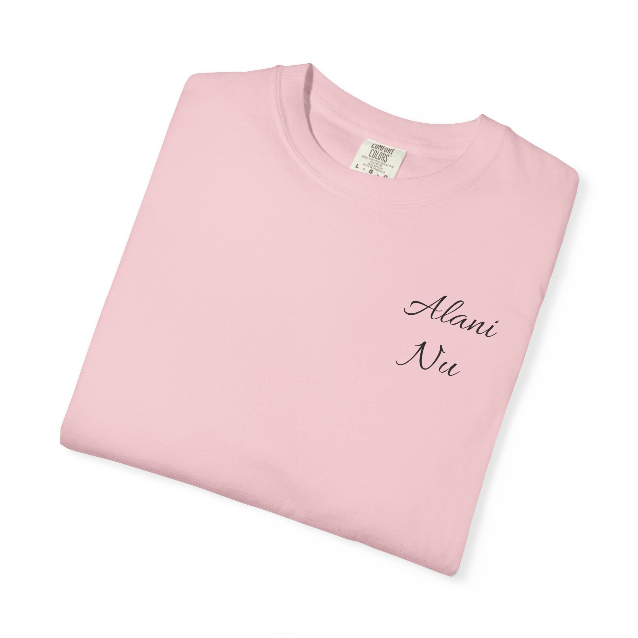 Graphic T-Shirt — Retro Tattoo Collage with 'Aloha Nui' Can