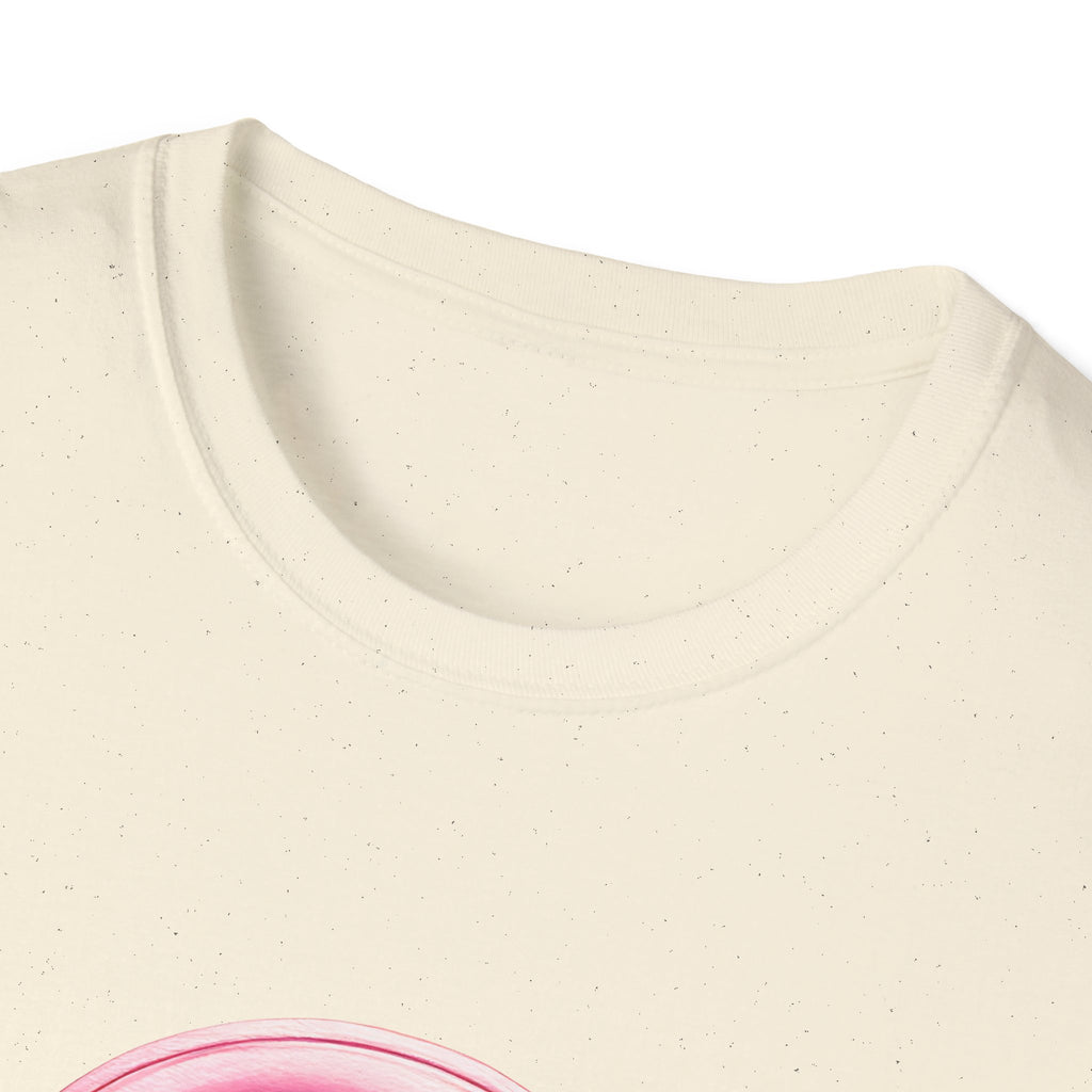 Headphones & Roses T‑Shirt — "Who Needs Friends When You Have Headphones" Graphic Tee
