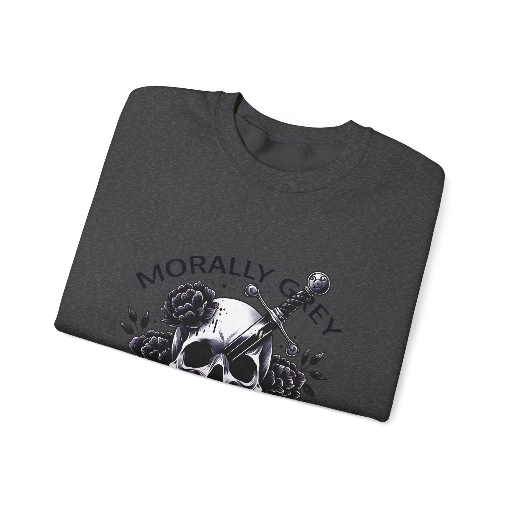 Skull & Dagger "Morally Grey" Book Club Sweatshirt