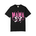 Mama Tee with Pink Leopard Bow – Cute Mother’s Day Graphic T-Shirt