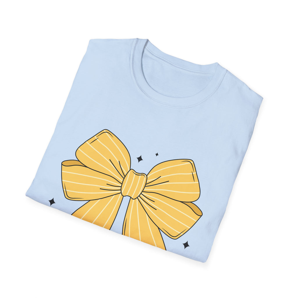 Pencil Bow T-Shirt — Cute School Teacher Gift Tee