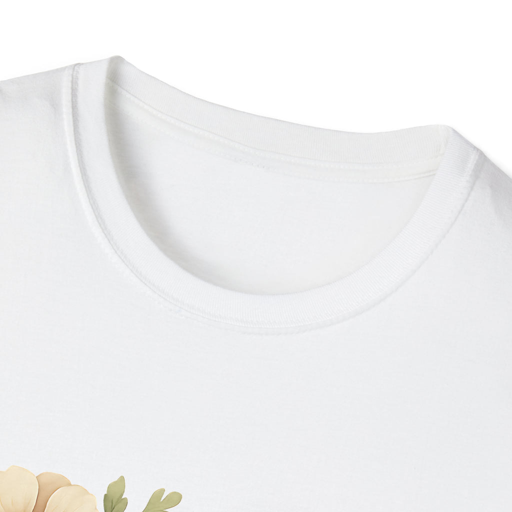 Bookshop T-Shirt — "Meet Me at the Bookshop" Floral Reader Tee