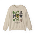 Military Wife Crewneck Sweatshirt – Olive Green Ribbon & Rank Emblem